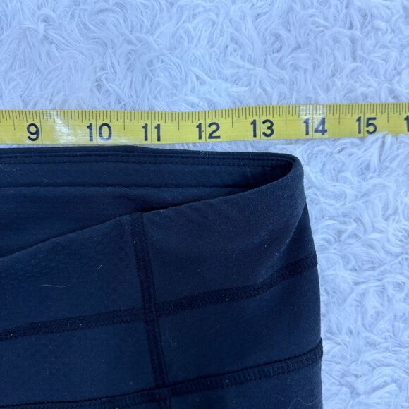 Athleta Dobby Be Free Knicker Black Capri Leggings Women's Sz S #138478 - Picture 9 of 9